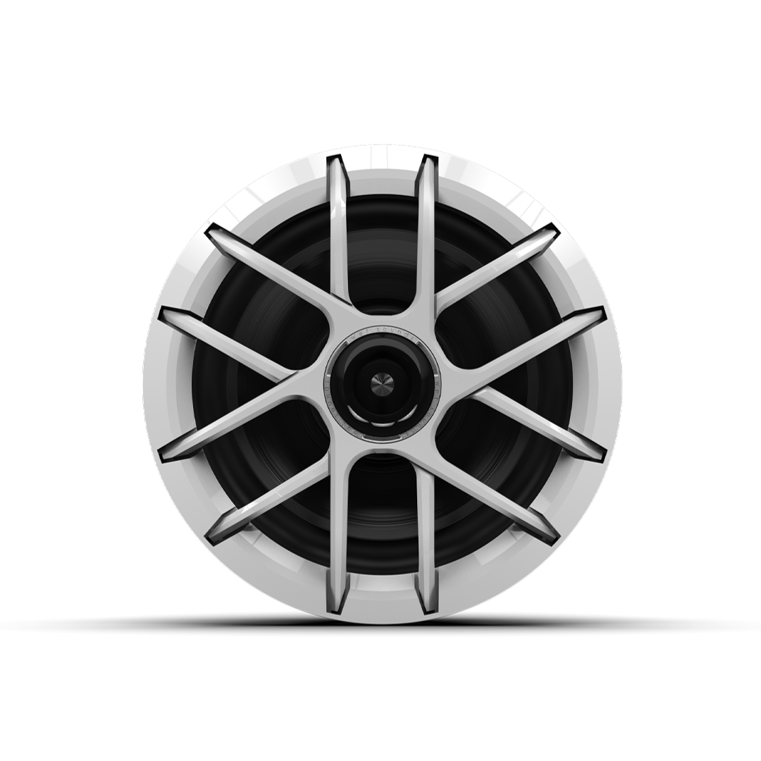 Zero Series 8" High-Output Component Style Coaxial Speakers (Pair)