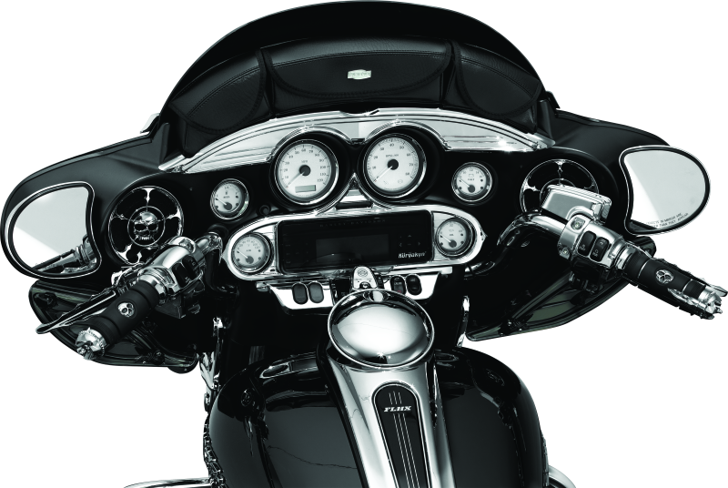 Kuryakyn Switch Panel Accent Chrome for Harley Davidson Touring Models
