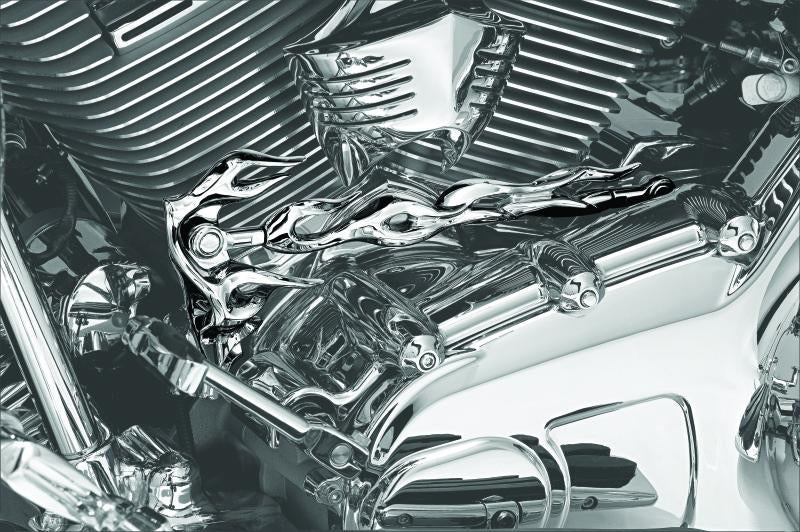 Kuryakyn Flame Shift Linkage Chrome Part 1072 for Powersports Vehicles