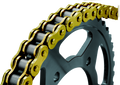 Twin Power Z Ring Chain 530X120 Gold for American V-Twins - Heavy-Duty Drive Chain Replacement