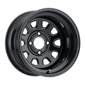 ITP Delta Steel 14x7 Black Wheel with 4x110 Bolt Pattern and 2+5 Offset