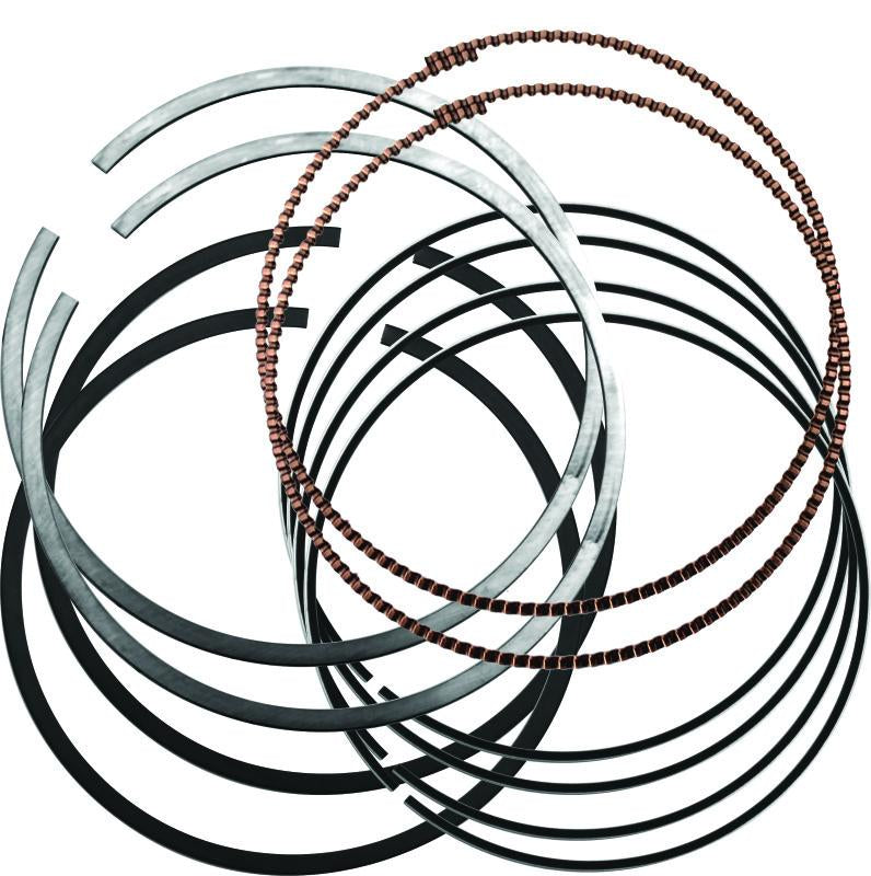 S&S Cycle 940-0014 Chromoly Faced Piston Rings for Big Twin Models, 4.125 Inch Bore, Set of 2