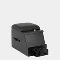 Tuffy Products Series II 12.5-Inch Black Steel Center Console with Pushbutton Latch System