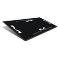 Matrix Concepts M40 Carpeted 3.5 ft x 7 ft Race Mat - Black and White