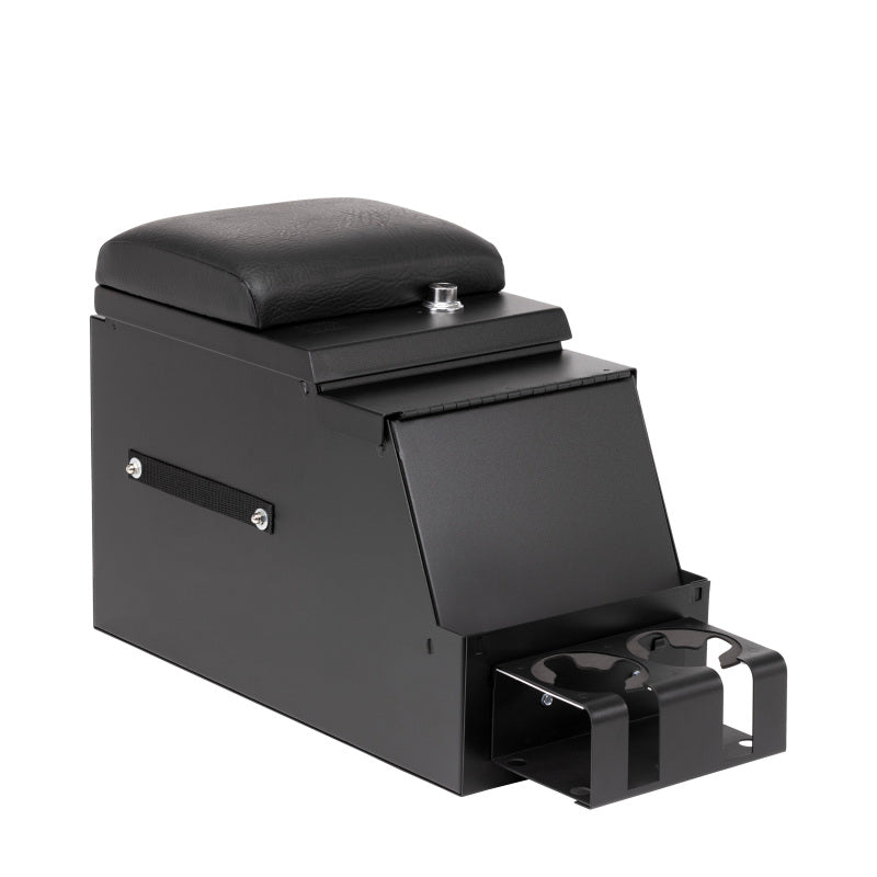 Tuffy Products 033-01 Deluxe 10-Inch Black Steel Security Console for Powersports Vehicles