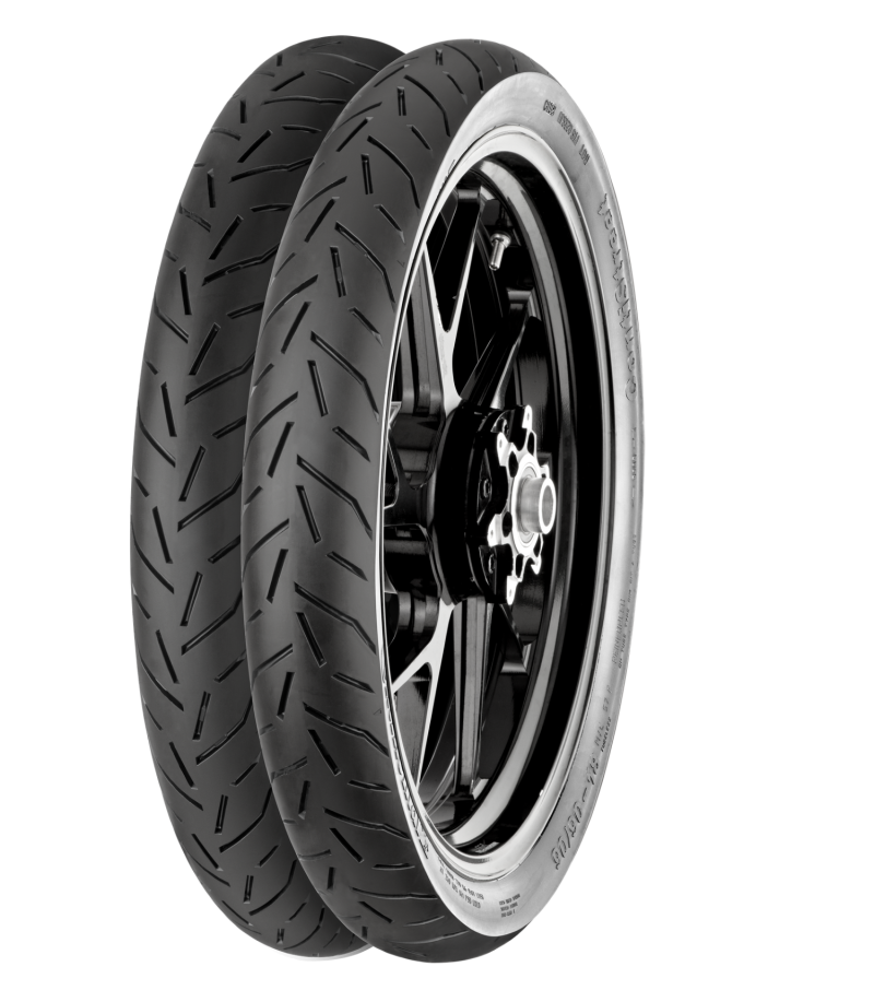 Continental ContiStreet 100/90-18 Motorcycle Rear Tire - Tubeless, P Speed Rating, 56 Load Index