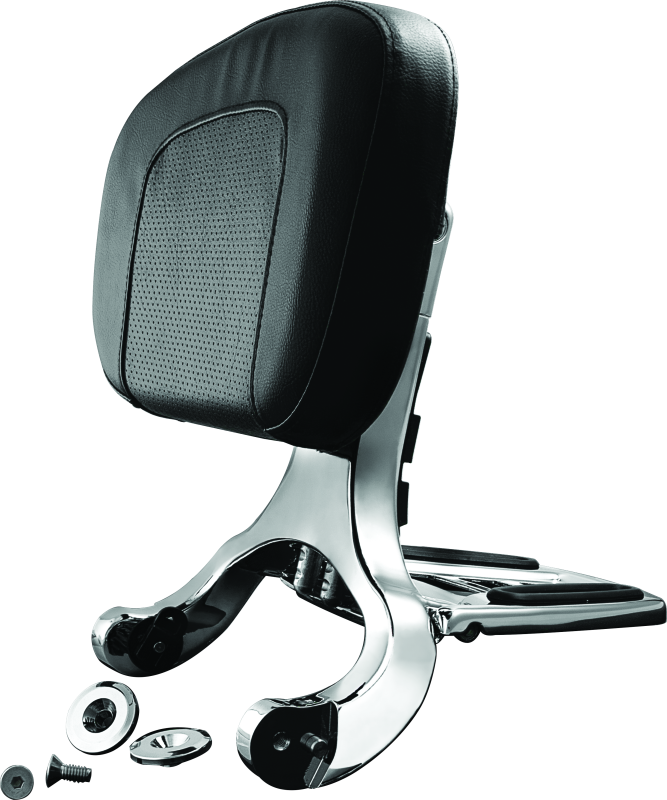 Kuryakyn Multi-Purpose Backrest with Luggage Rack – Model 1660