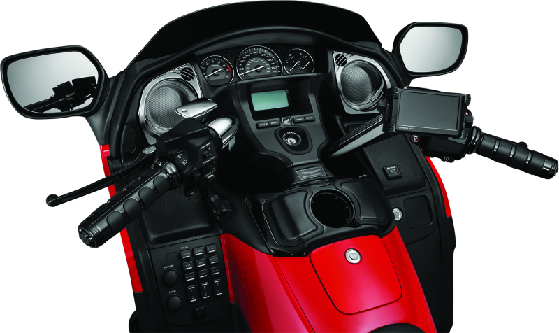 Kuryakyn Glove Box Cubby for 2012-2017 Honda Gold Wing GL1800 – Gloss Black