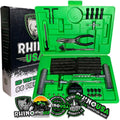 Rhino USA Tire Repair Plug Kit (86 Pieces) for Tubeless Tires - RNO-TIRE-REPAIR-KIT