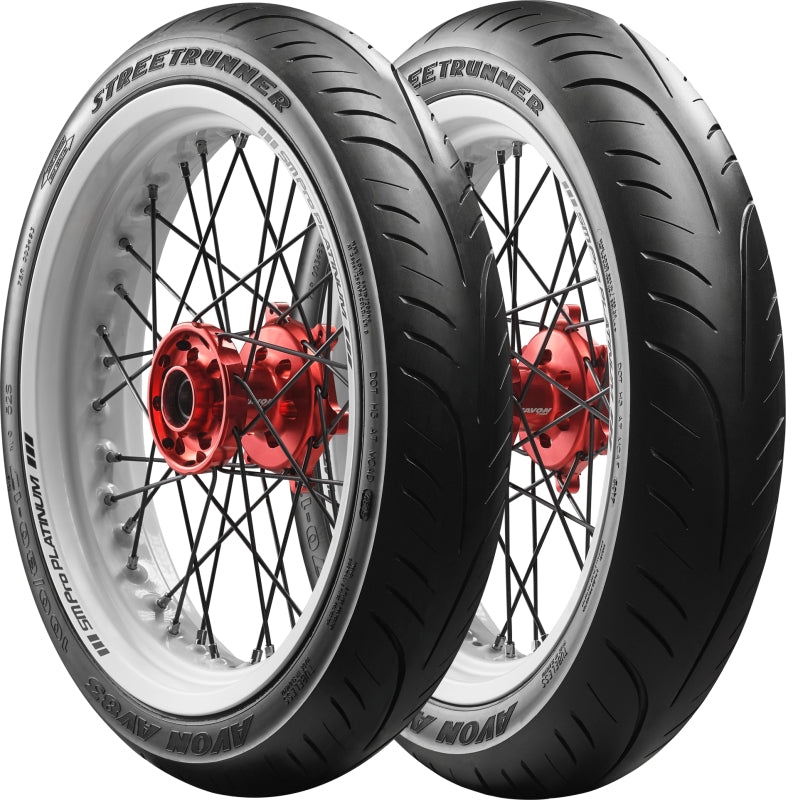 Avon Tyre Streetrunner AV83 2.50-17 Tire for Scooters – Front and Rear