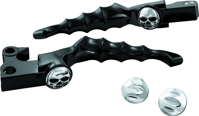 Kuryakyn Zombie Levers for Harley-Davidson Touring Models – Black or Chrome Finish