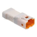 NAMZ JST 4-Position Male Connector Tab with Wire Seal – Powersports Mini Watertight Connector Part NJST-04P