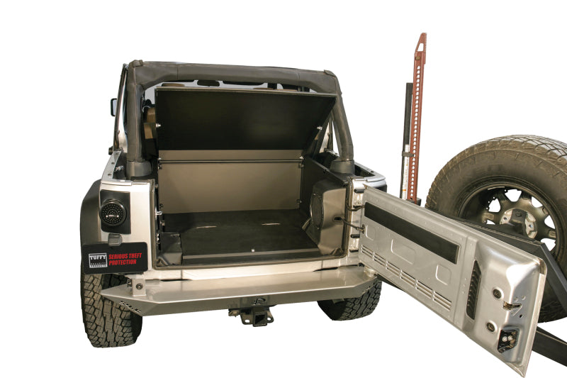 Tuffy Products JK 2011+ Deluxe Security Deck Enclosure – Black for Jeep Wrangler