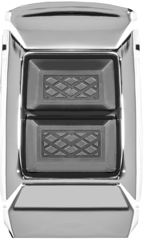 Kuryakyn Enygma Brake Pedal Pad for FL Touring Models - Chrome