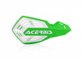 Acerbis X-Force Handguard - Green and White for Powersports Protection