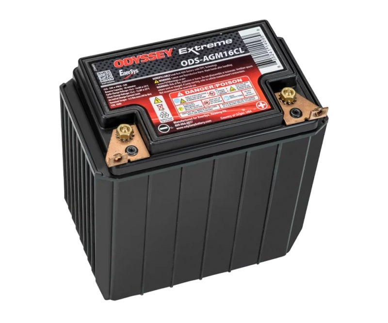 Odyssey Battery Powersport Extreme AGM Battery (Part Number: ODS-AGM16CL)