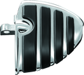 Kuryakyn ISO Wing Mini Boards with Male Mount Adapter in Chrome – Durable Powersports Footrests for Long Rides