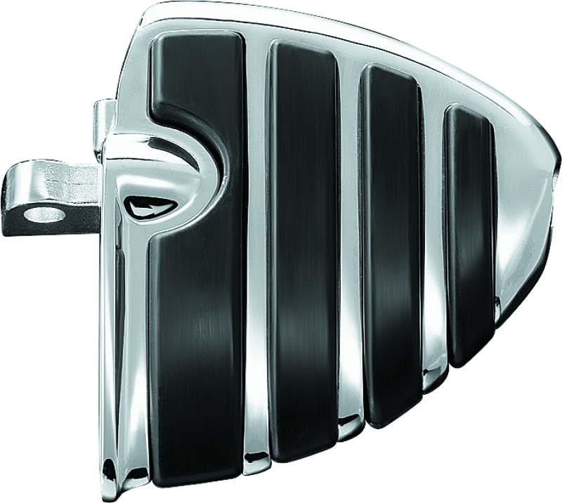 Kuryakyn ISO Wing Mini Boards with Male Mount Adapter in Chrome – Durable Powersports Footrests for Long Rides