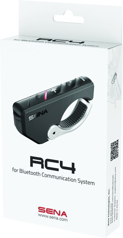 Sena Technologies SC-4B-01 RC4 4-Button Remote for Bluetooth Communication System
