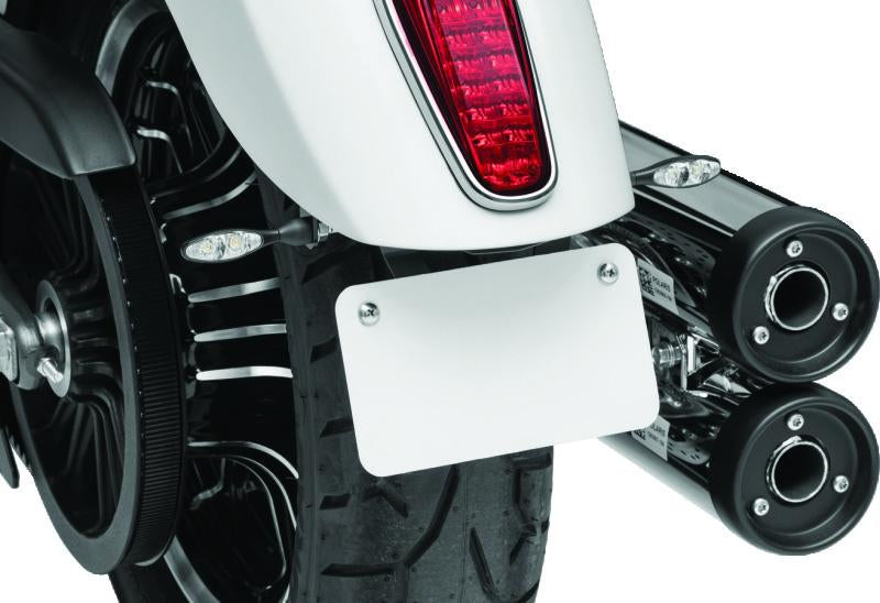 Kuryakyn Rear Turn Signal and License Plate Mount for Indian Scout (Part #3140)