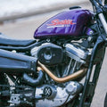 S&S Cycle Stealth Applications Tribute Air Cleaner Cover - Gloss Black for V-Twin Engines