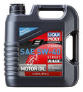 LIQUI MOLY 4L Motorbike 4T Synthetic 5W40 Street Race - High-Performance Engine Oil for Powersports