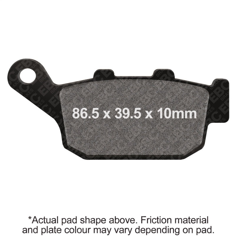 EBC Powersports Double-H Sintered Brake Pads Part FA140HH for Buell Motorcycles