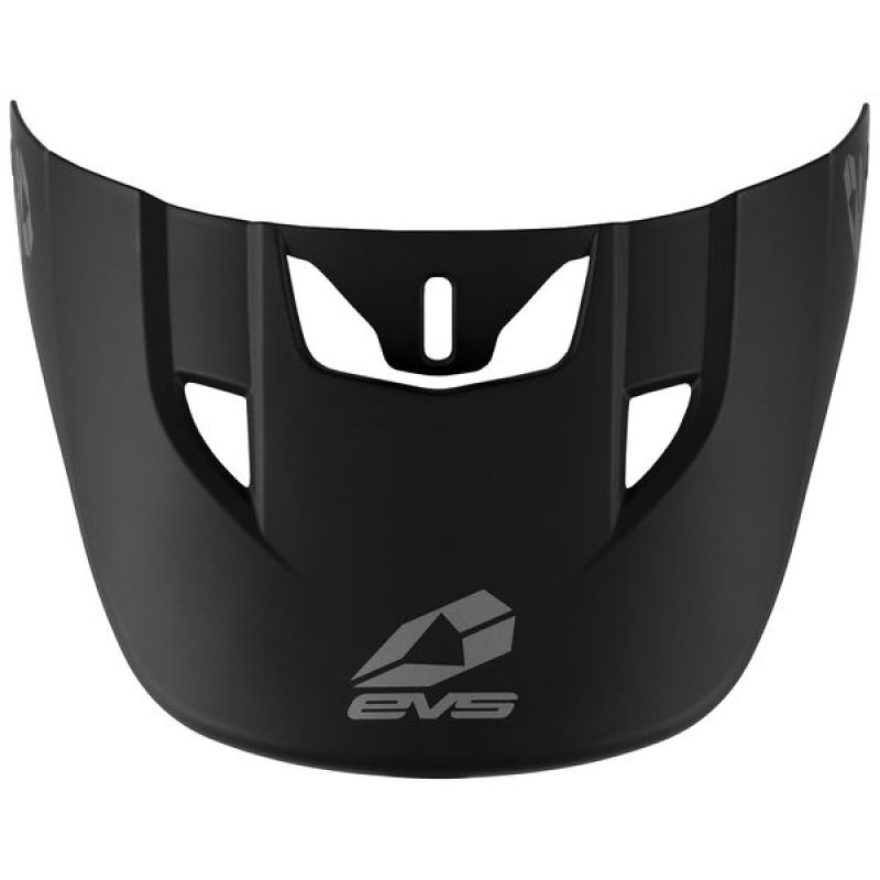 EVS T3 Solid Helmet Visor - Matte Black for Powersports Helmets