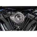 S&S Cycle Lava Chrome Stealth Mini Teardrop Air Cleaner Cover – Part #170-0780
