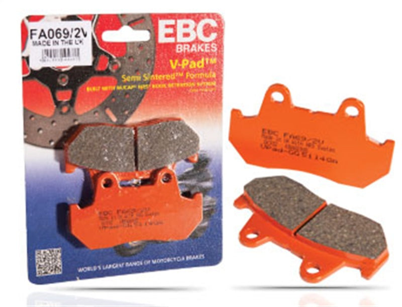 EBC Powersports FA150V Rear Left Semi-Sintered Brake Pads for 1986 Suzuki GV 1400 Cavalcade