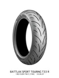 Bridgestone Battlax Sport Touring T33R Tire - 150/70ZR17 M/C 69W TL Rear