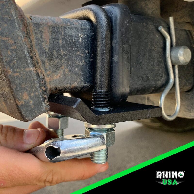 Rhino USA Hitch Tightener Anti-Rattle Clamp for 2-Inch Receiver | RNO-HTCH-TGHTNR
