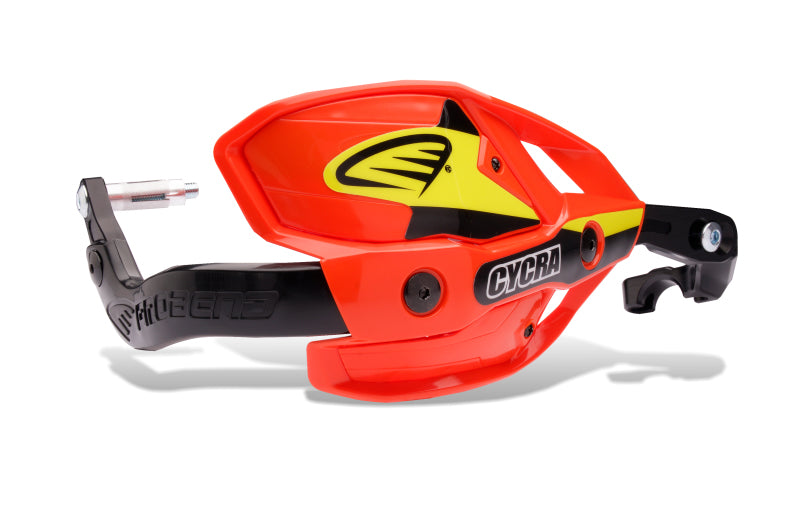 Cycra Probend Ultra Handlebar Guards with HCM Clamp – 1-1/8 Inch, Red