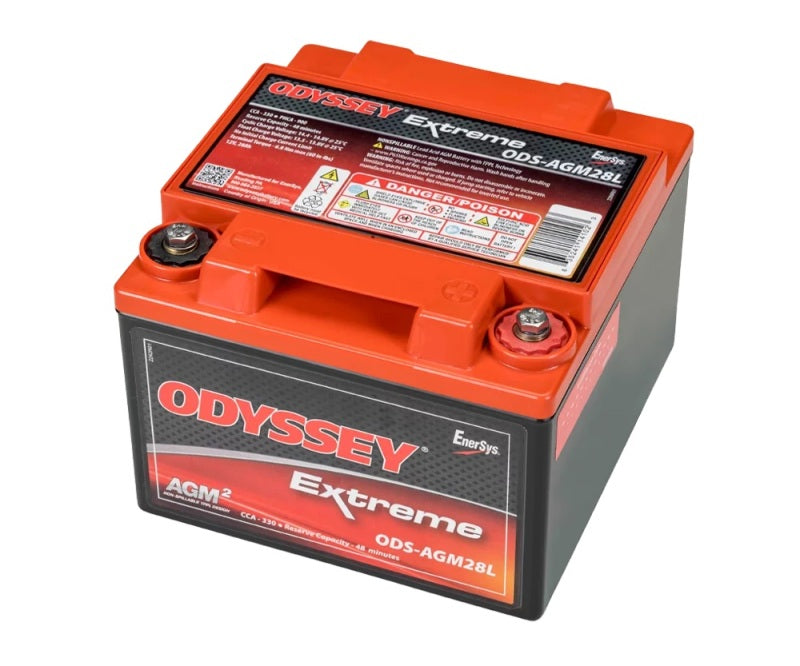 Odyssey Battery Powersport Extreme AGM Battery (Part #: ODS-AGM28L)