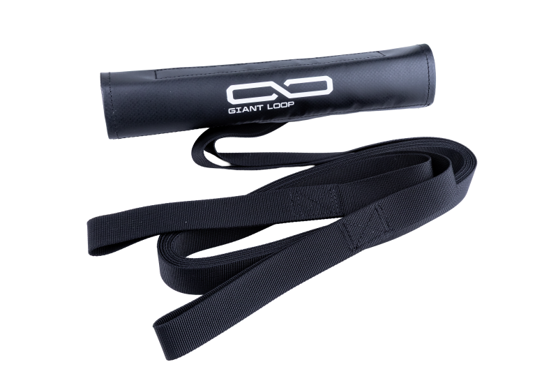 Giant Loop Cordura Ballistic Tow Strap - Black for Powersports Vehicles