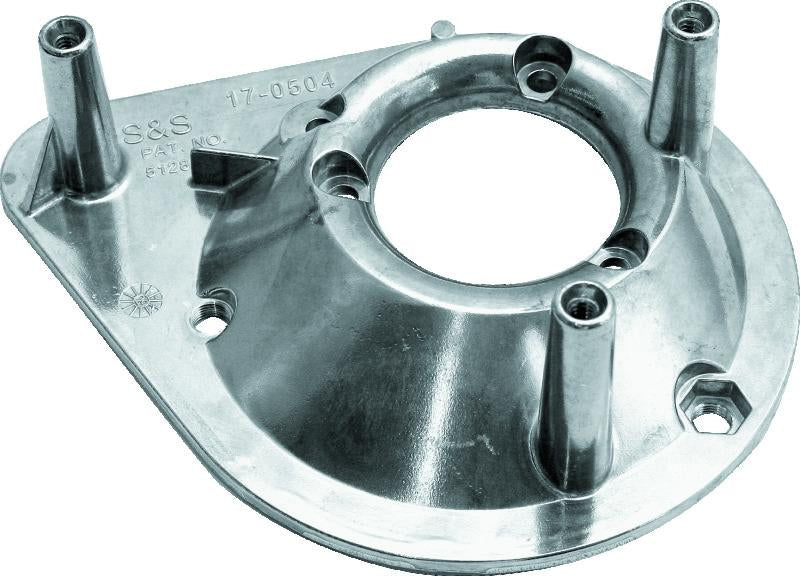 S&S Cycle 17-0330 Classic Teardrop Air Cleaner Backplate for Super E & G Carbs