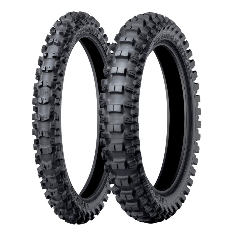 Dunlop Geomax MX54 Rear Tire - 120/80-19 63M TT for Off-Road and Hard-Packed Trails