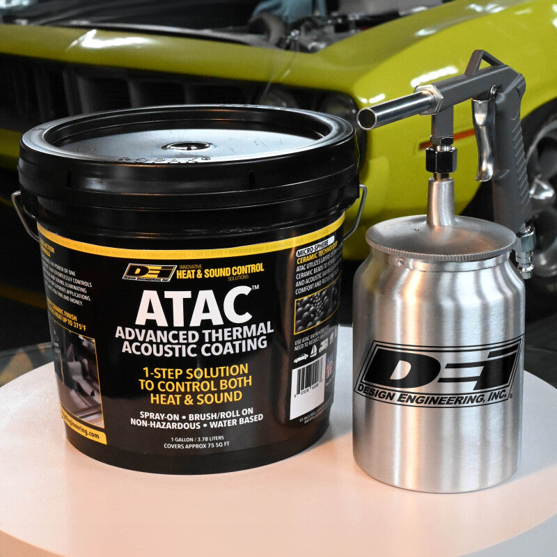 DEI ATAC Advanced Thermal Acoustic Coating - 1 Gallon for Automotive Interior Sound and Heat Management