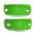 Cycra Fork Protector Pad Kit - Green for Front Number Plates and Fork Leg Protection