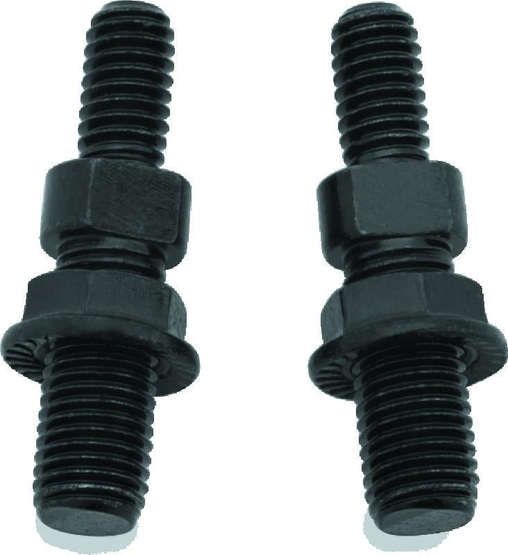 Kuryakyn Universal Mirror Adapters for Metric Cruiser Bikes - Gloss Black Part 1891