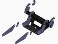 KFI Polaris Ranger XD 1500/ Crew 2.0 Swift-Latch Tall Square Tube Mount (Part Number 106630)