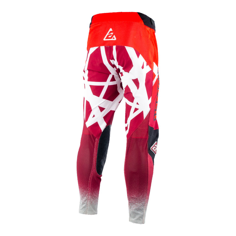 Answer 26 LE Elite Chaos Artifacts Pants - 50th Anniversary Edition, Dark Red/Red/White, Size 32