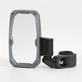 Seizmik Embark Side View Mirrors for UTVs – 1.75 Inch Clamp, Convex Design, Impact-Resistant Housing