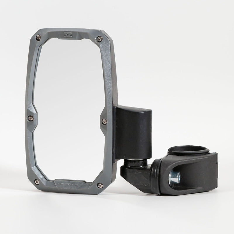 Seizmik Embark Side View Mirrors for UTVs – 1.75 Inch Clamp, Convex Design, Impact-Resistant Housing