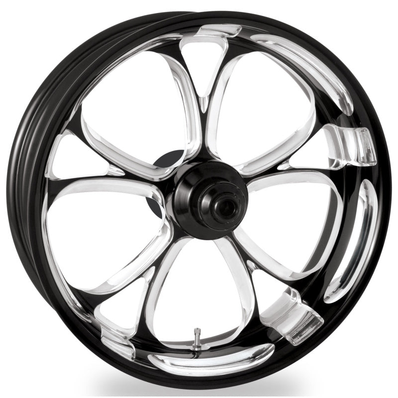 Performance Machine 21x3.5 Forged Luxe Wheel in Contrast Cut Platinum for Harley Davidson