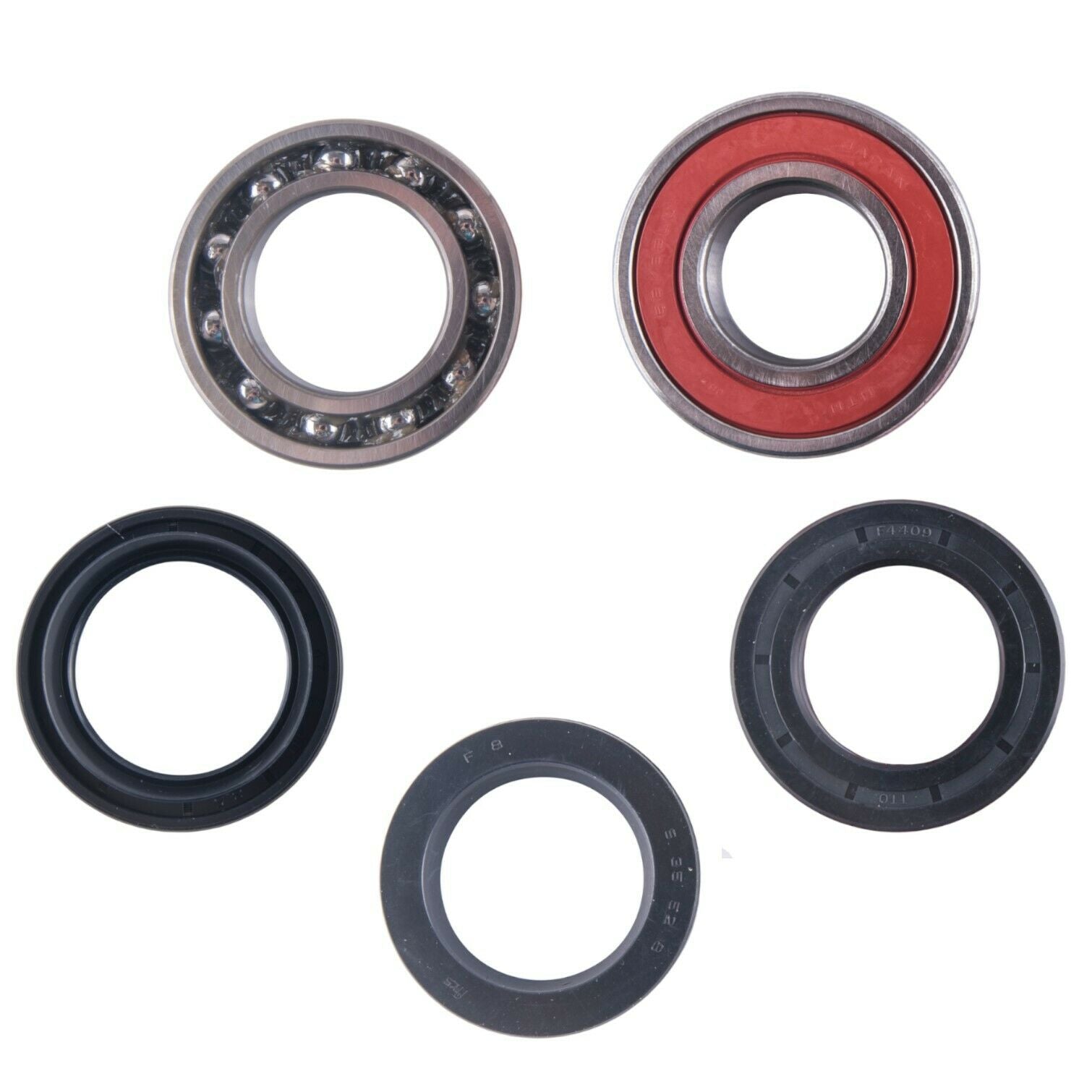 Yamaha 350 Bruin Wolverine  400 Big Bear Rear Axle Carrier Bearing & Seal Kit