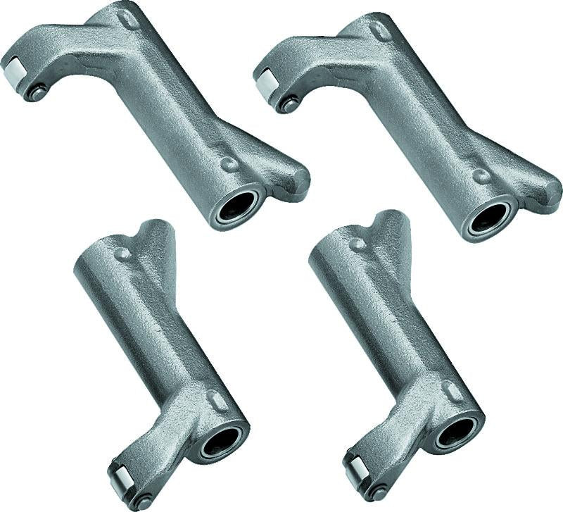 S&S Cycle 900-4065A Forged Steel Roller Rocker Arm Set for Harley-Davidson Big Twin, Sportster, and Buell Models