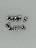 KYB Powersports Front Fork Bleed Bolt with O-Ring for Kawasaki, Honda, Suzuki, Yamaha – Aluminum - Pack of 10