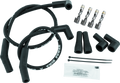 Twin Power Universal Custom Fit Black Ignition Wire Set for V-Twin Motorcycles