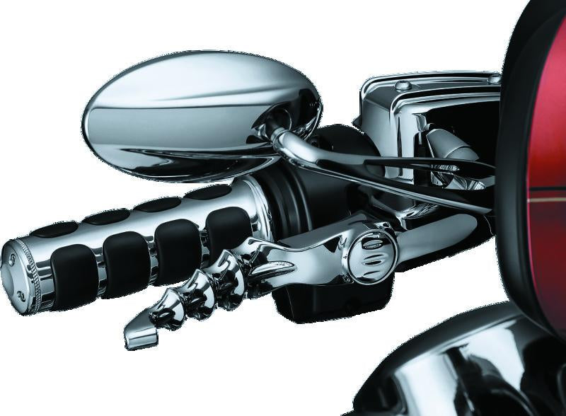 Kuryakyn Zombie Lever Set for Harley-Davidson Touring Models (2017-2018) - Chrome Finish